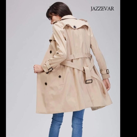 JAZZEVAR- Trench Coat - Picture 2 of 6